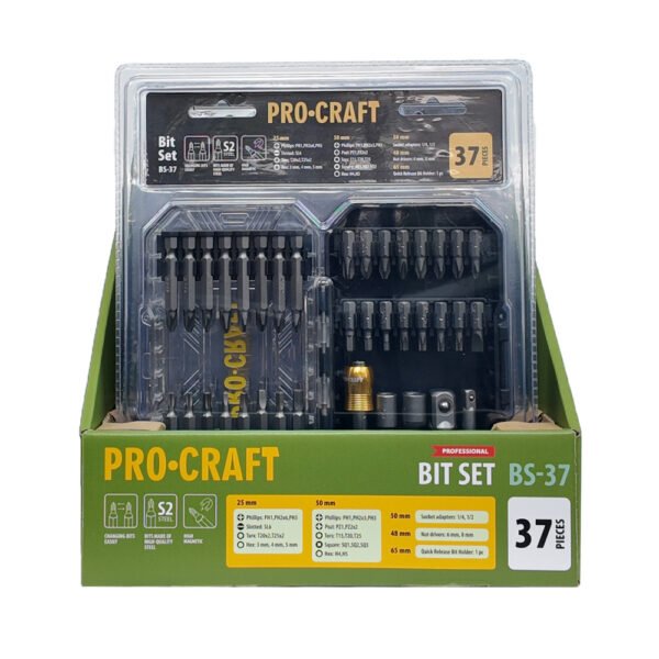 Комплект битове procraft bs 37