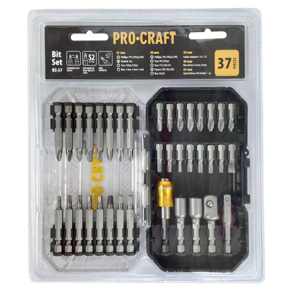 Комплект битове procraft bs 37
