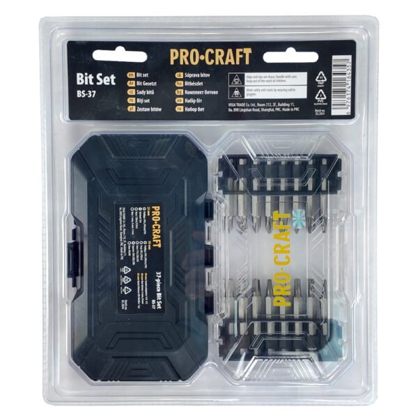 Комплект битове procraft bs 37