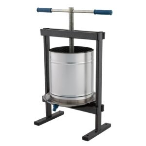 Преса за грозде vilen inox 15 l, двойна вана